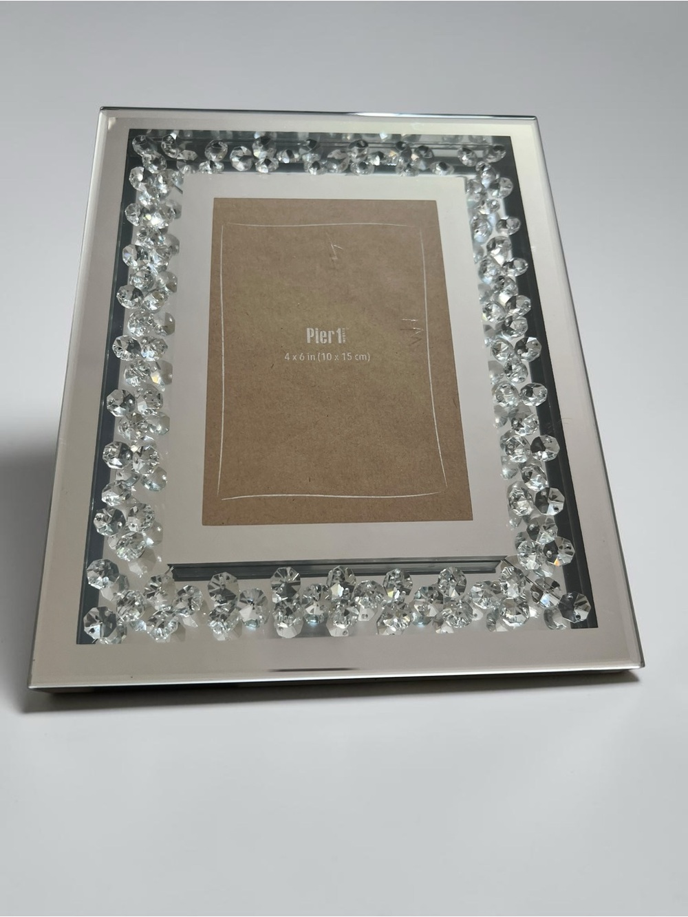 Pier One Crystal Picture Frame